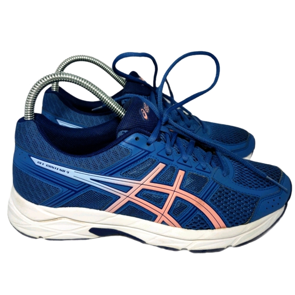 Asics Gel-Contend 4 Running Shoes Blue Women's 8